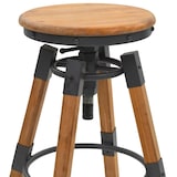 thumbnail of Tabourets De Bar Lot De 2 Bois De Sapin Solide