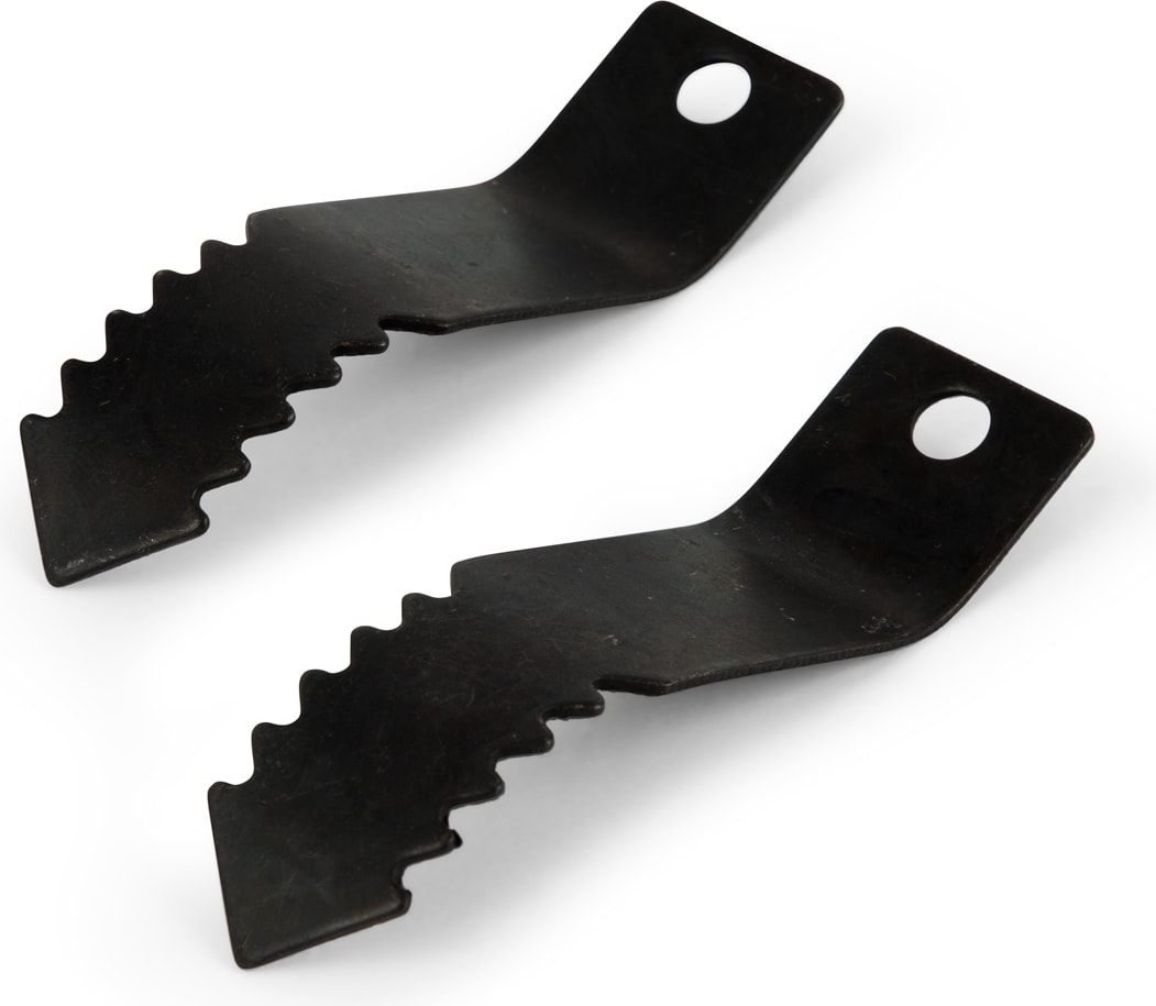 EBERTH gezackter Schneidkopf M6 für Rohre Ø 50–125 mm, Stahl lackiert, rostfrei, für Rohrreinigungsgerät, Side Cutter Blade