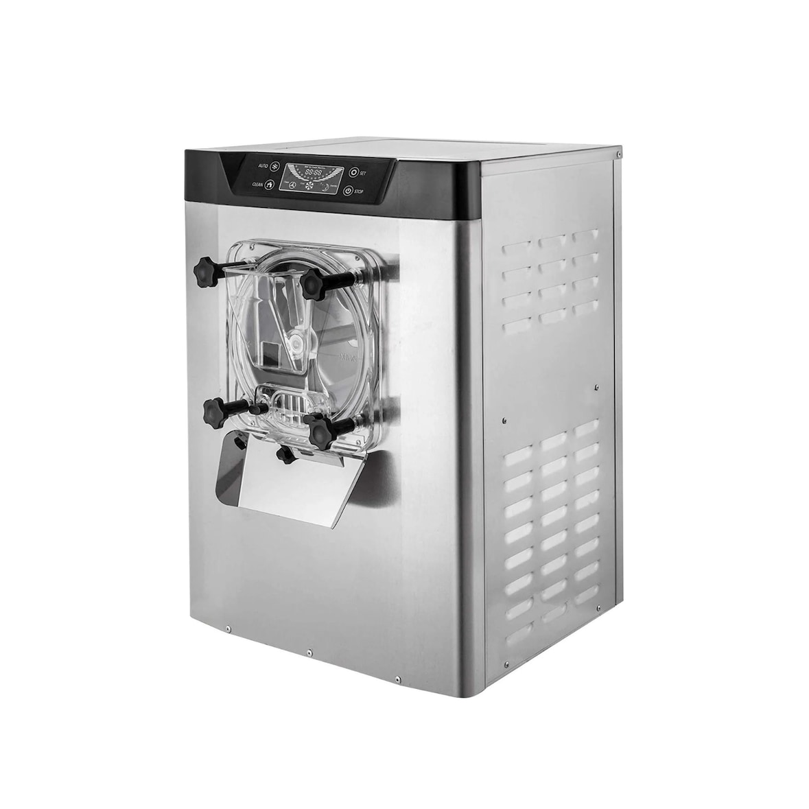 Macchina per gelato DURO in Acciaio 1400W Bianco 16-20L