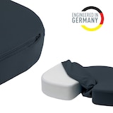 thumbnail of Leitz Ergo Cosy Ergonomisches Sitzkissen 5284 Schaumstoff Waschbar 455 x 75 x 355 mm Grau