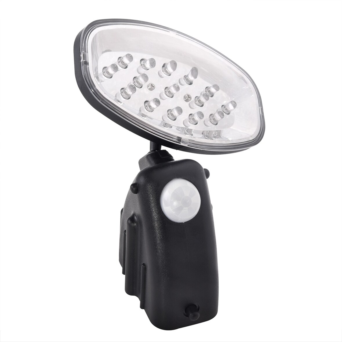 DEUBA® LED Solarlampe mit Bewegungsmelder Strahler Akku Panel Außenlampe Außenleuchte Wand Außen Garten