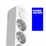 thumbnail of Regleta Enchufes 5 Tomas de Silver Electronics  con Puerto USB-A y USB-C, 3A, Cable 1,5 m, Protección IK01 Impactos y IP20 sobretensiones