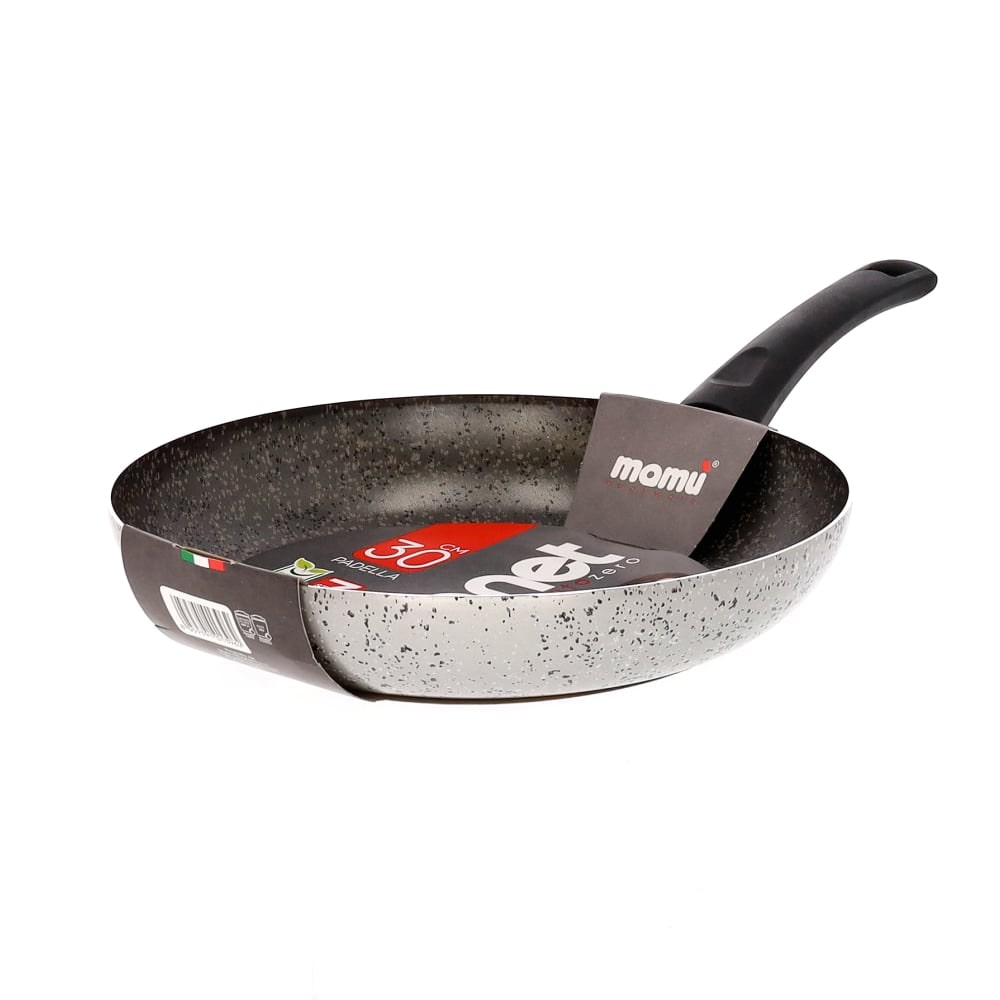 Mamù antiaanbakpan, aluminium, PFOA-vrij, krasbestendig, gemaakt in Italië, Ø 30 cm