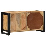 thumbnail of Helloshop26 - Meuble TV design industriel avec grand espace de rangement 80 x 30 x 40 cm en bois massif de manguier brun 02_0057628
