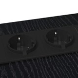 thumbnail of vidaXL Nachttisch Schwarze Eiche 41,5 x 26 x 60,5 cm Holzwerkstoff