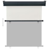 thumbnail of Helloshop26 - Toldo lateral retrátil/tela de privacidade para pátio jardim terraço varanda 140 x 250 cm creme 02_0007010