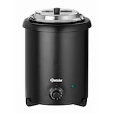 thumbnail of Zuppiera elettrica professionale in acciaio inox da 5,4 litri, nera, 300 W, 220 V - MONO