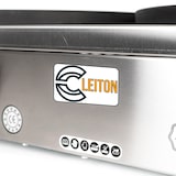 thumbnail of Cleiton® Crepera Profesional Doble Eléctrica de Sobremesa en acero inoxidable con 2 Placas de Hierro Fundido de 40 cm Ø | Crepera Industrial - 5000 W
