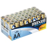 thumbnail of Pilhas Alcalinas Maxell AA - Lr06 - Pacote 32 Unidades