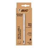 thumbnail of BIC - Bolígrafo Cristal RE'NEW de Tinta Negra con 2 Recambios, Metálico