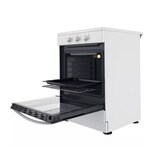 thumbnail of INDESIT cuisinière induction a 59l 3 feux blanc IS67IQ5PCW