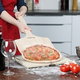 thumbnail of Relaxdays Pizzaschieber XXL, Holz, extra langer Griff, HxBxT: 1x30x78cm, Pizzaschaufel/Pizzaheber, Zubehör, natur