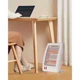 thumbnail of Estufa Eléctrica De Cuarzo Bajo Consumo con 2 Tubos, 800w con 2 Niveles De Potencia 400 W /800 W, Interruptor Antivuelco