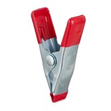 thumbnail of Relaxdays Klemmen im 36er Set, Leimzwingen zum Basteln, Modellbau, Metall, Spannweite 20 mm, Klemmzwingen klein, rot