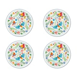 thumbnail of Excelsa Set mit 4 Pizzatellern Mexican Flowers Porzellan 30,5x2x30,5 cm Bunt