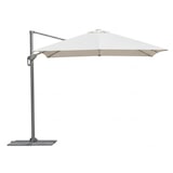 thumbnail of ombrellone in alluminio colore creta,3x4 mt.,con palo laterale,telo ecru'