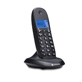 thumbnail of Motorola C1001CB+ DECT-Telefon, Anrufsperre, Anrufer-ID, Freisprechen, 50 Kontakte, beleuchtetes Display – Schwarz
