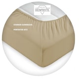 thumbnail of Jersey Spannbettlaken Doppelpack 200 x 220 cm Naturweiß