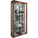 thumbnail of VCM Wandvitrine Vitrosa Kern-Nussbaum H. 115 x B. 59 x T. 18 cm