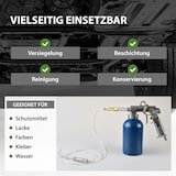 thumbnail of Druckbecherpistol zur Hohlraumversiegelung inkl. Schläuche Hakendüse Runddüse