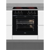 thumbnail of Exquisit Herd-Set EHE246-020-Set schwarz | Energieeffizienzklasse A | 59,0 l Garraum | Glaskeramik Kochfeld | Herd-Set 60 cm