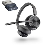 thumbnail of POLY Voyager 4320 UC Kopfhörer Kabellos Kopfband Büro/Callcenter USB Typ-A Bluetooth Schwarz