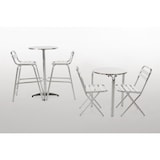thumbnail of Bolero ronde staande tafel van roestvrij staal, 60 cm