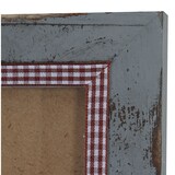thumbnail of Bilderrahmen Set, Fotorahmen Holzrahmen, 3x 21x26cm 1x 26x36cm 1x 36x51cm Shabby Landhaus ~ grau