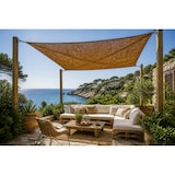 thumbnail of Toldo vela coco natural reforzado 3x3 m 60% ocultación para jardín terraza pérgola