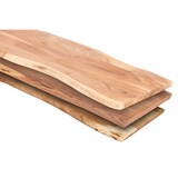 thumbnail of SAM® Tischplatte Baumkante Akazie Natur 140 x 40 cm CURTIS