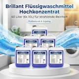 thumbnail of 60 Liter ( 6 x 10 Liter ) Brillant Flüssigwaschmittel-Gel hoch konzentriert