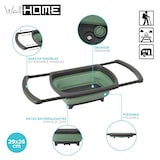 thumbnail of WellHome - Cesto dobrável para lava-louças verde e cinza 29x26x13,5cm