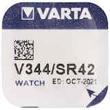 thumbnail of 344, Varta V344, SR42, SR1136SW Knopfzelle für Uhren etc.