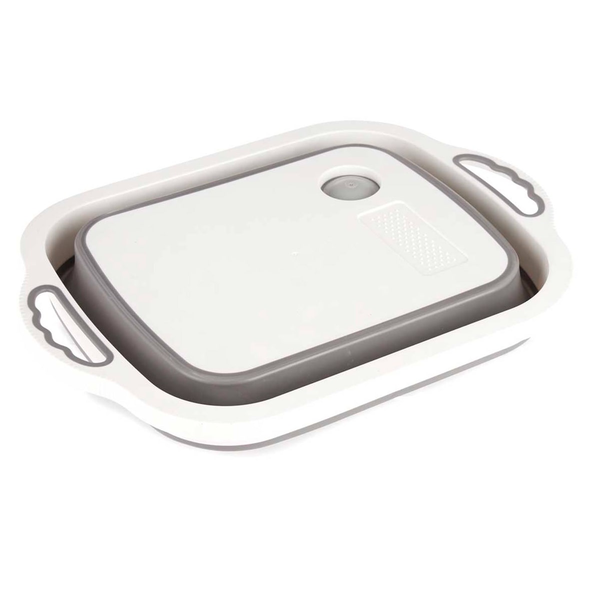 San Ignacio KINVARA – Klappbares Schneidebrett mit Sieb, 40 x 29 cm