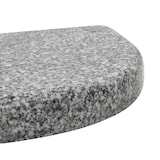 thumbnail of vidaXL Sonnenschirmständer Granit 10 kg Gebogen Grau