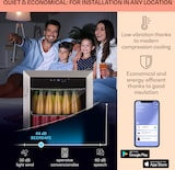 thumbnail of Coachella 50 Weinkühlschrank 47 Liter WiFi-Funktion Hintergrundbeleuchtung Edelstahl Edelstahl