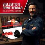 thumbnail of Deuba Wandregal mit Stapelboxen und Werkzeughalter Werkstattregal 86tlg 2 Stück