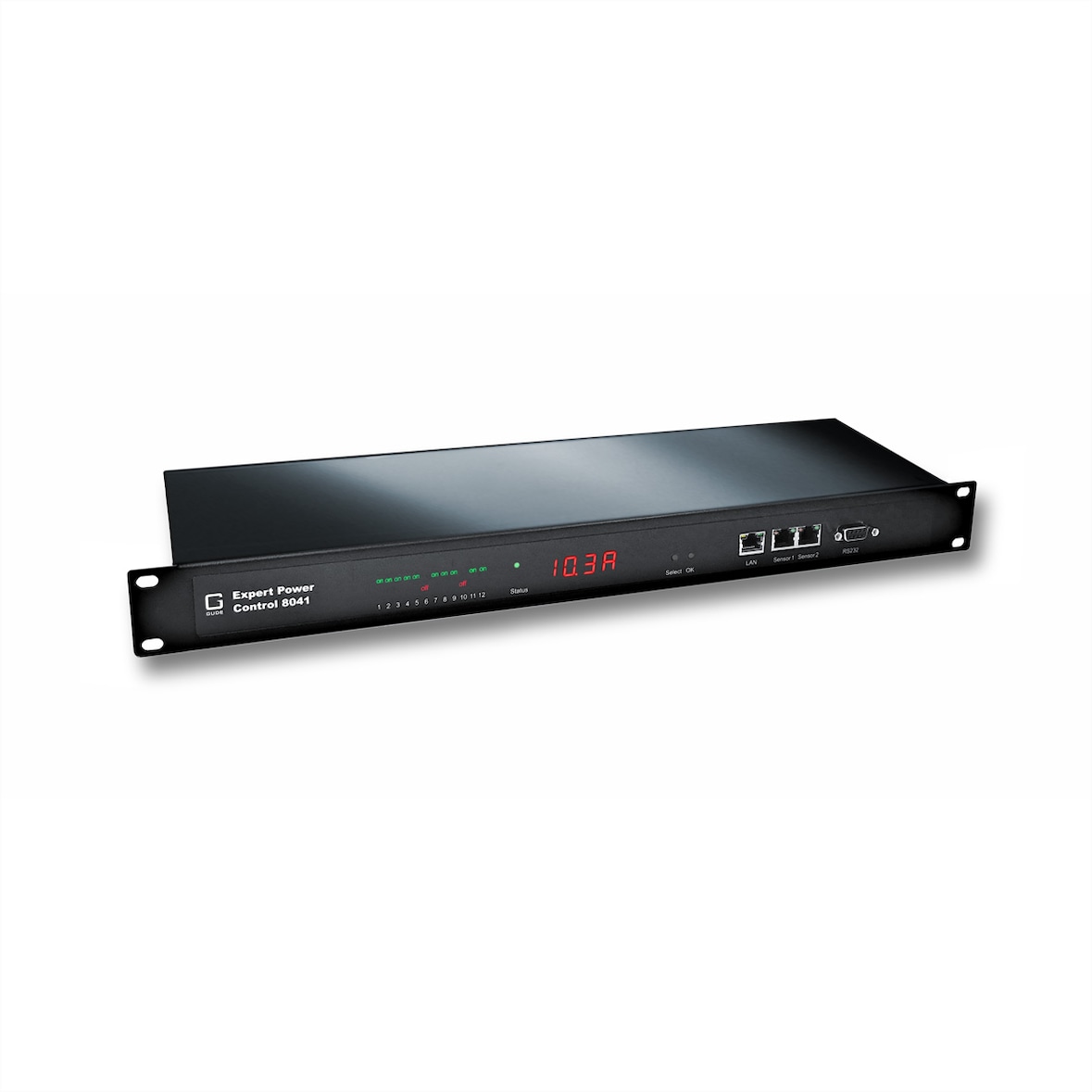 GUDE 8041-1 Expert Power Control 12x IEC C13, 2 sensorpoorten