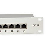 thumbnail of VALUE Cat.6A (Class EA) 19-Zoll-Patchpanel, 24 P, geschirmt, grau