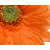 thumbnail of Künstliche 50cm Kunstblumen Gerbera Dekoblumen Hochzeit biegsam Bodenvase orange