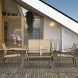 thumbnail of Outsunny Set da Giardino 4 Pezzi con 2 Sedie 1 Divanetto e 1 Tavolino