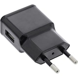 thumbnail of InLine® USB Ladegerät Single, Netzteil, 100-240V zu 5V/1,2A, schwarz