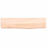 thumbnail of vidaXL Wandregal 40x10x6 cm Massivholz Eiche Unbehandelt