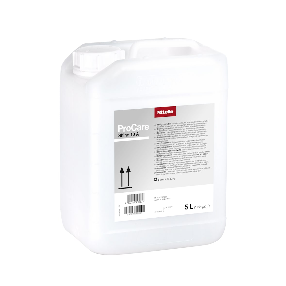 Miele Flüssigreiniger ProCare Shine 10A 5 Liter