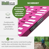 thumbnail of TRUTZHOLM 1 x Auffahrrampe klappbar 228 cm Traglast 340 kg Alu pink gelocht Rampe Motorradrampe