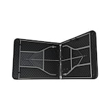 thumbnail of Conjunto de 2 mesas dobráveis ​​portáteis de resina, 180 cm, pretas (O91)