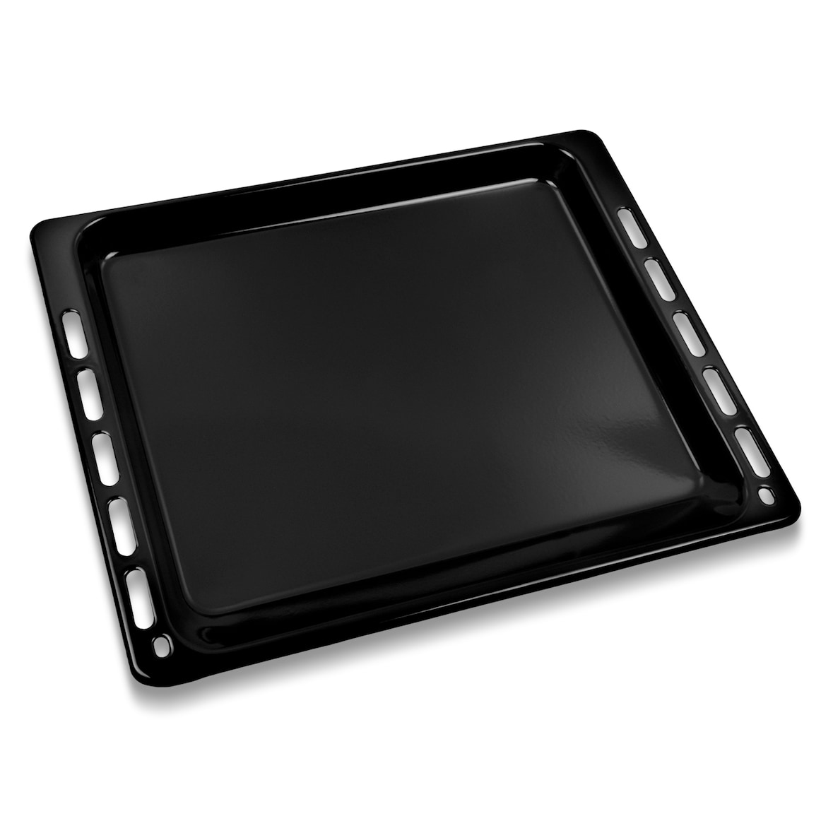 Backblech Whirlpool 481010683239 Fettpfanne 447x375mm emailliert für Backofen