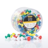 thumbnail of Bi-Office Pinnnadeln, assortierte Farben, Packung mit 200