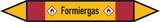 thumbnail of Rohrleitungskennzeichen Formiergas - 270x37 mm Folie selbstklebend