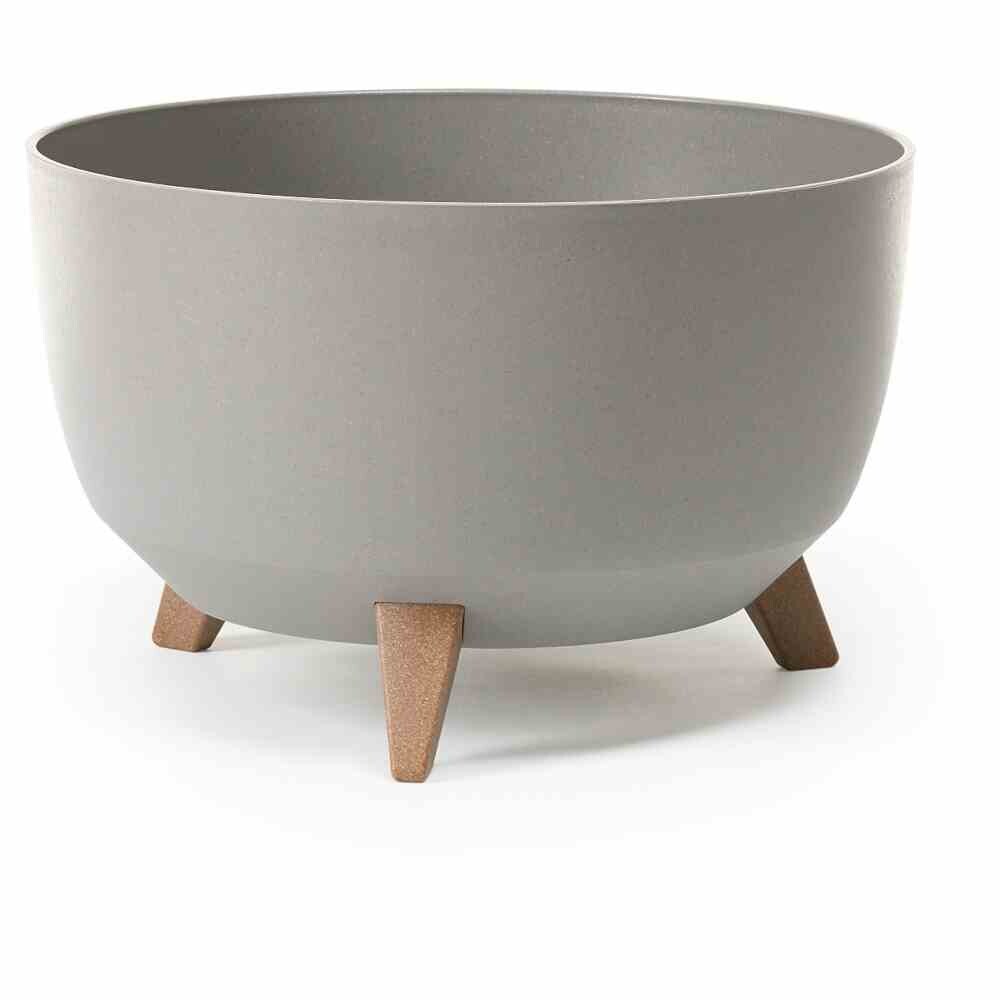 SIENA GARDEN ECO Gefäß OSLO grau 40 cm M82586